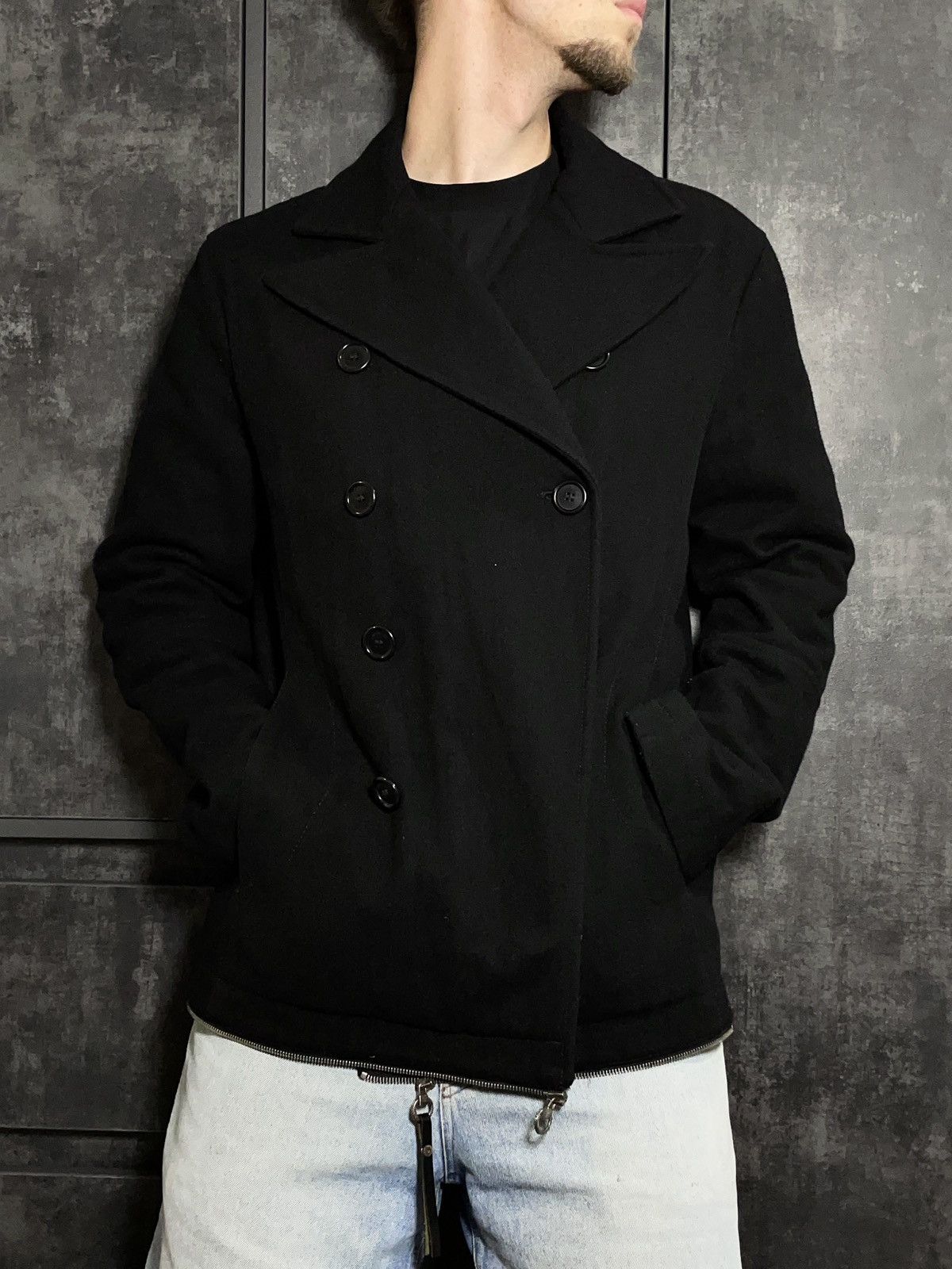 Archive Dirk Bikkembergs Wool Coat Jacket Vintage Raf Prada