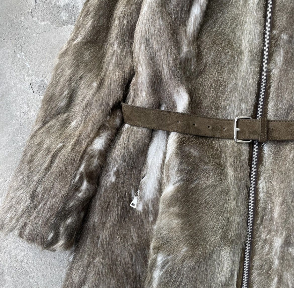 Prada VINTAGE SUPER RARE PRADA GOAT FUR ESKIMO COAT Size M / US 6-8 / IT 42-44 - 5 Thumbnail