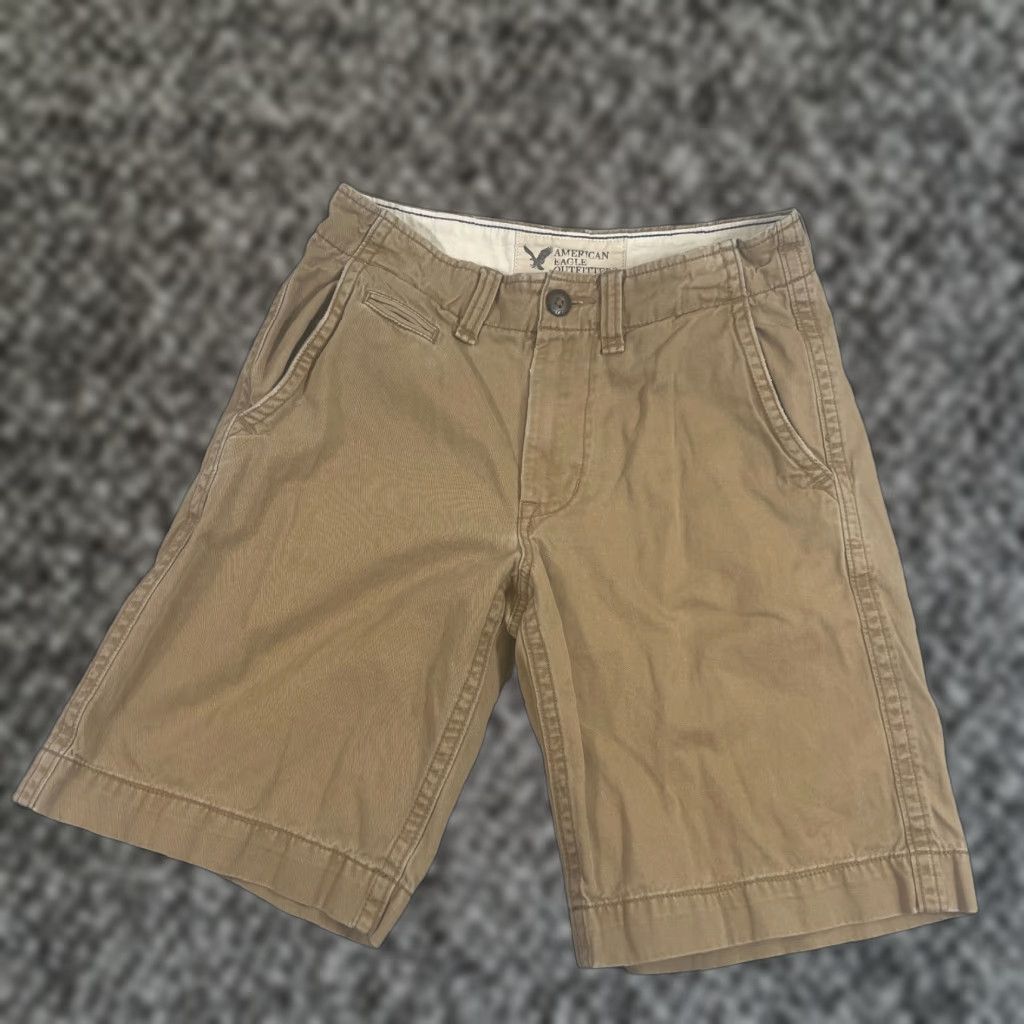 American Eagle Outfitters AMERICAN EAGLE OUTFITTERS Chino Shorts Men's 28 Classic Fit Beige Preowned Size US 28 / EU 44 - 1 Thumbnail