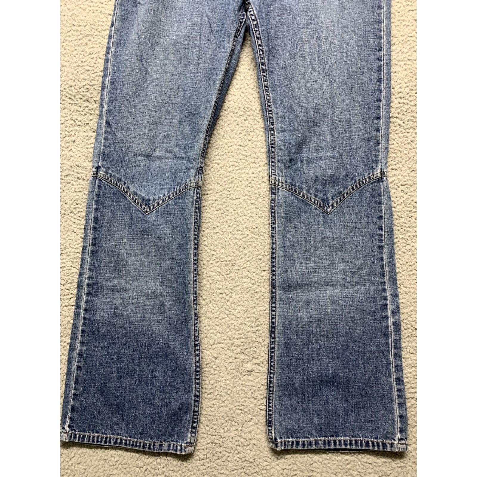 Old Navy Old Navy Womens Blue Jeans Size 10 Denim 33 x 30 Flared Leg Mid Rise Size 32" / US 10 / IT 46 - 3 Thumbnail