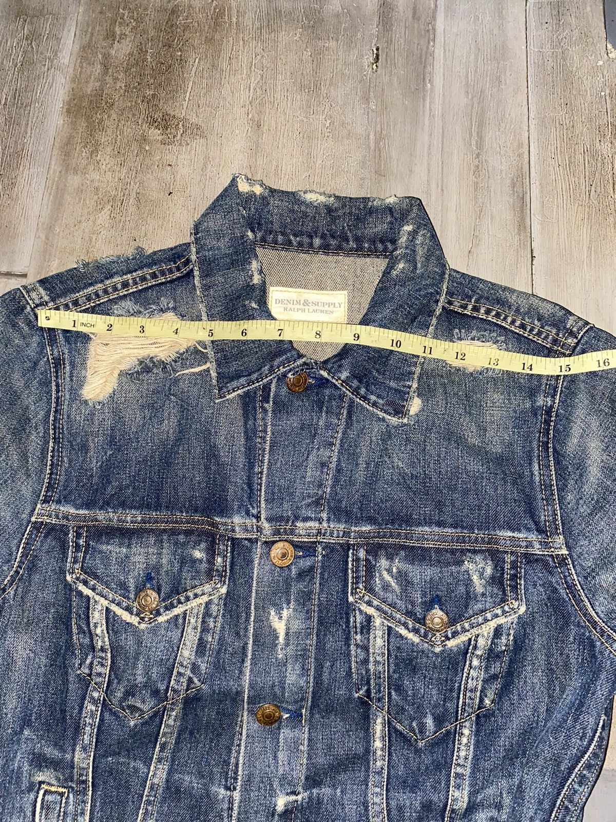 RRL Ralph Lauren Distressed trucker jacket Denim supply RL TYPE3 Size US M / EU 48-50 / 2 - 14 Thumbnail