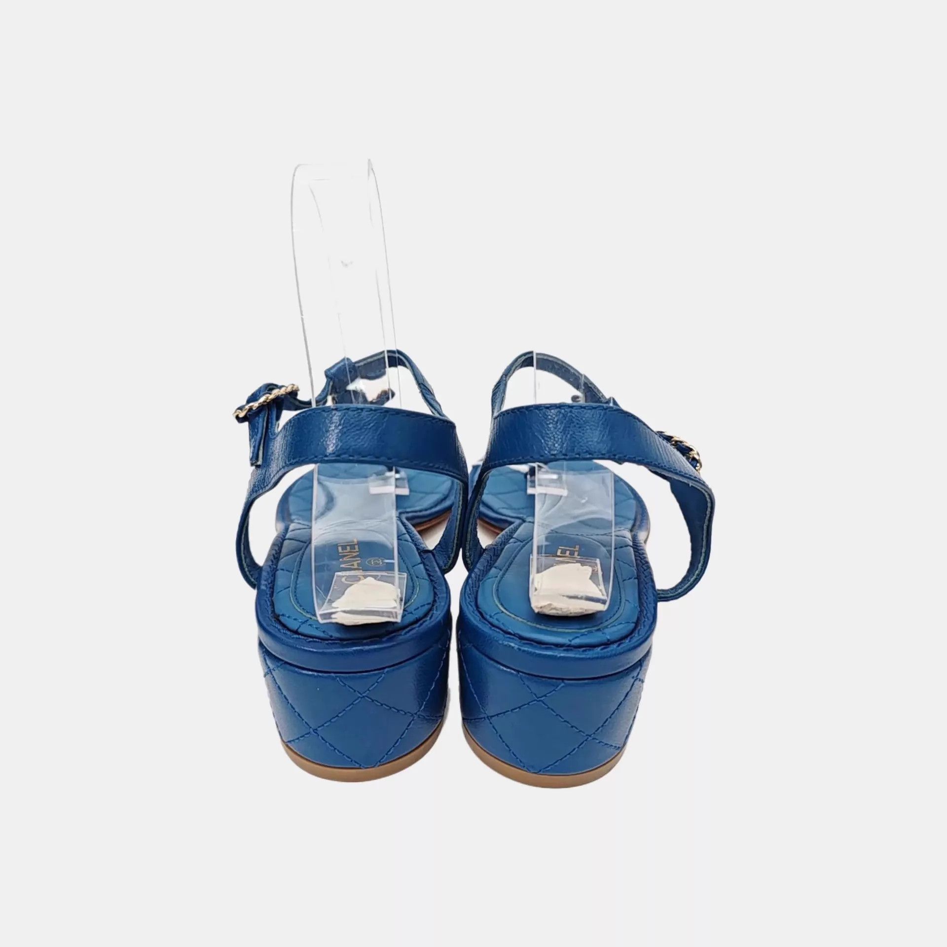 Chanel Chanel Sandals 40.5 Size US 10 / IT 40 - 6 Thumbnail