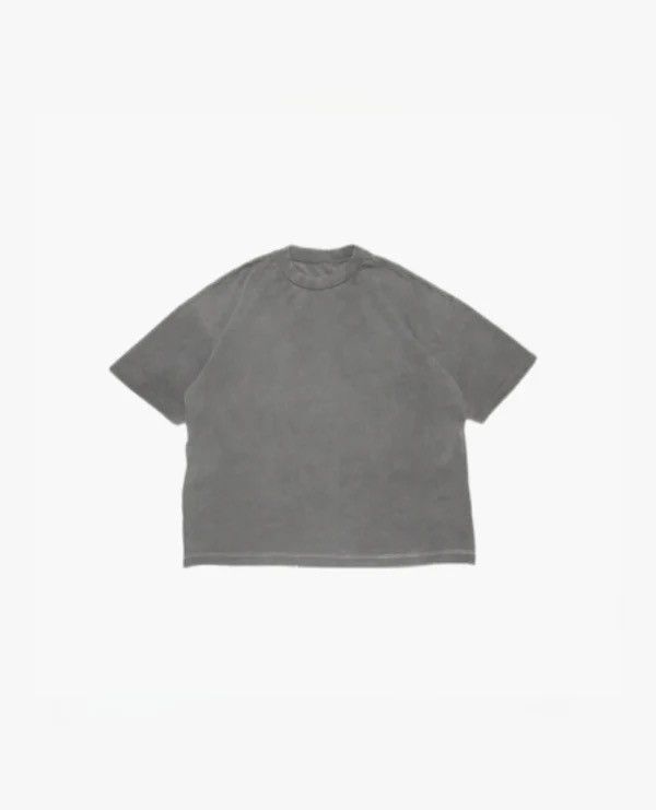 Vintage SIGNATURE BLANK T-SHIRT - WASHED GREY Size US M / EU 48-50 / 2 - 1 Thumbnail