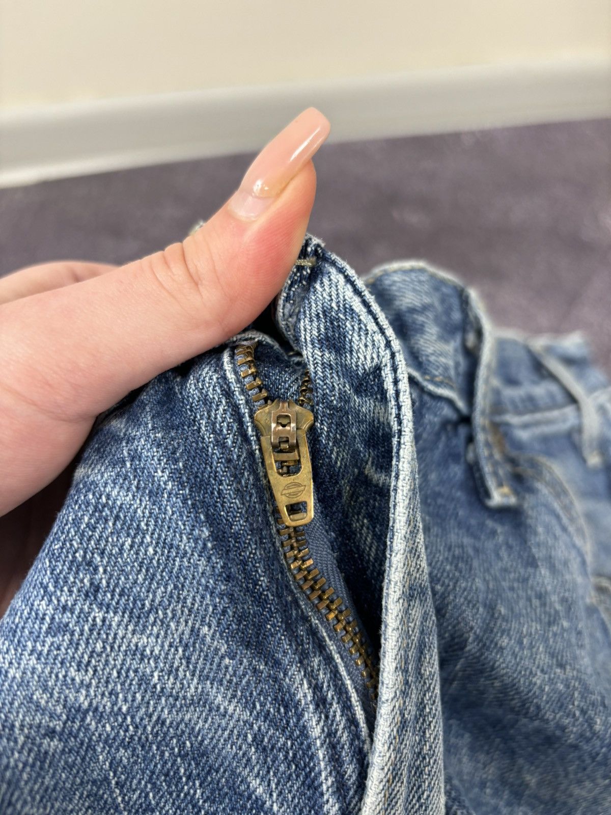 Dickies Vintage Dickies Faded Blue Denim Work Hype Baggy Jeans Size US 36 / EU 52 - 15 Thumbnail