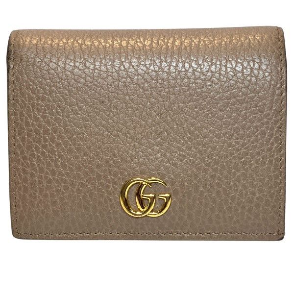 Gucci Gucci Gucci GG Marmont Leather Wallet Leather Short Wallet 456126 DUTY FREE for USA Size ONE SIZE - 1 Thumbnail