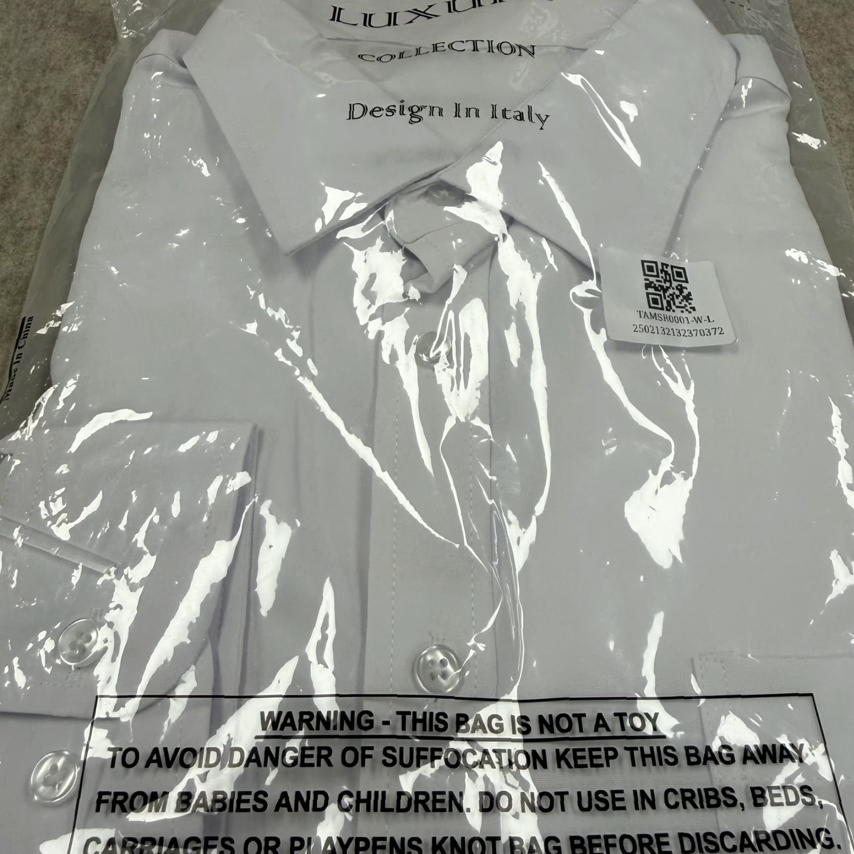Vintage Luxury Collection Shirt Mens Large White Long Sleeve Dress Pocket Size 42R - 4 Thumbnail