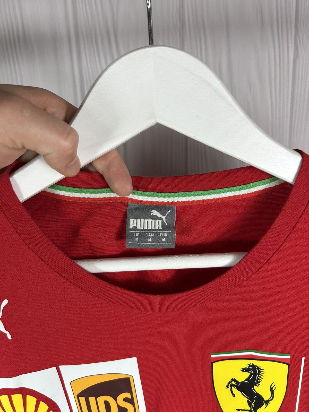 Ferrari × Puma Scuderia Ferrari Puma Mission Team F1 T-Shirt Size M Size US M / EU 48-50 / 2 - 8 Thumbnail