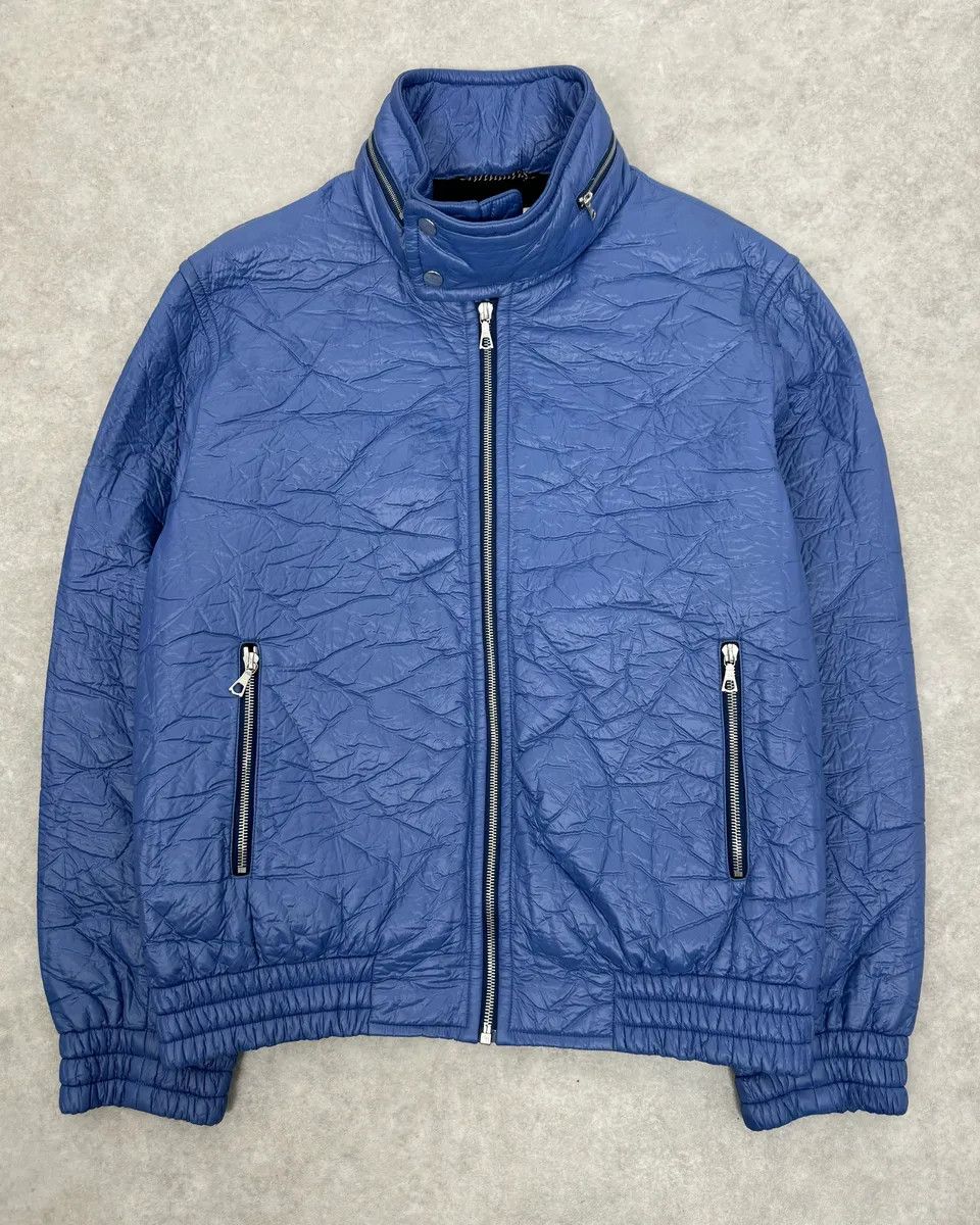 Dries Van Noten Dries Van Noten Blue Abstract Modern Jacket Size US L / EU 52-54 / 3 - 1 Thumbnail