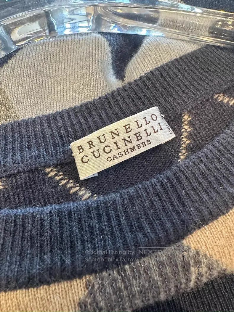 Brunello Cucinelli Brunello Cucinelli Sequined Sweater, Autumn and Winter Lon Size M / US 6-8 / IT 42-44 - 5 Thumbnail