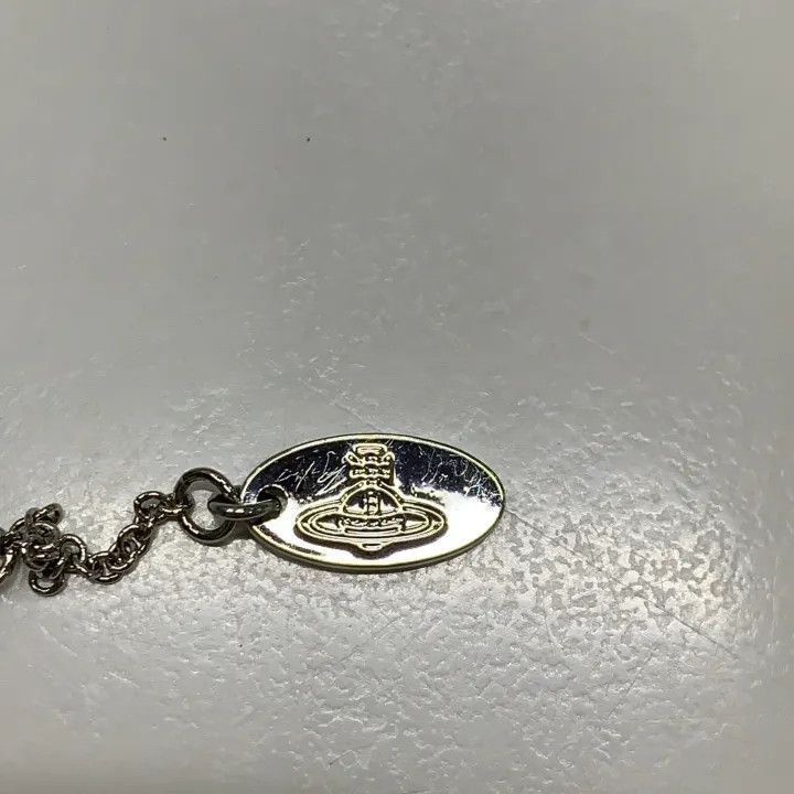 Vivienne Westwood Vivienne Westwood Balbina Pendant Necklace in Beige Size ONE SIZE - 3 Thumbnail