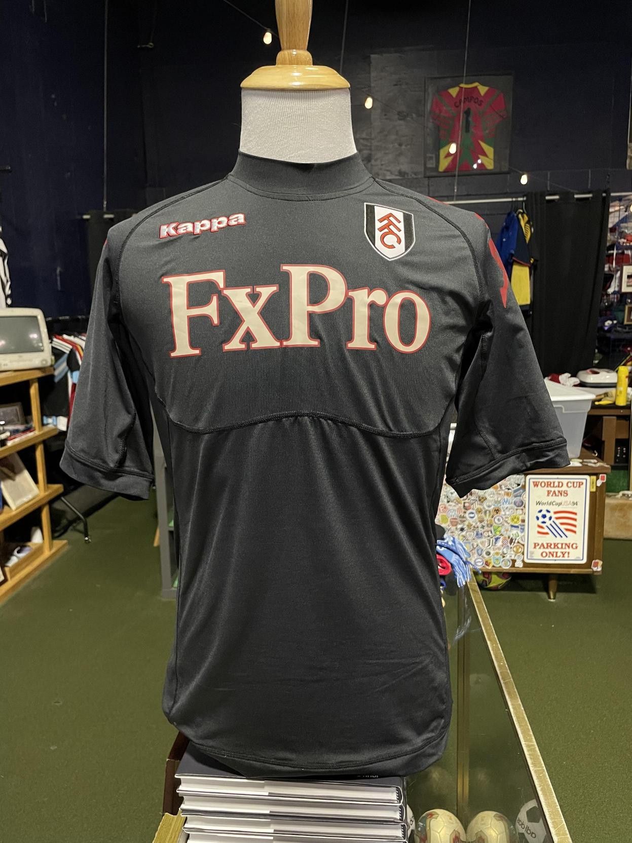 Kappa Fulham 11-12 Away Jersey Size US L / EU 52-54 / 3 - 1 Thumbnail