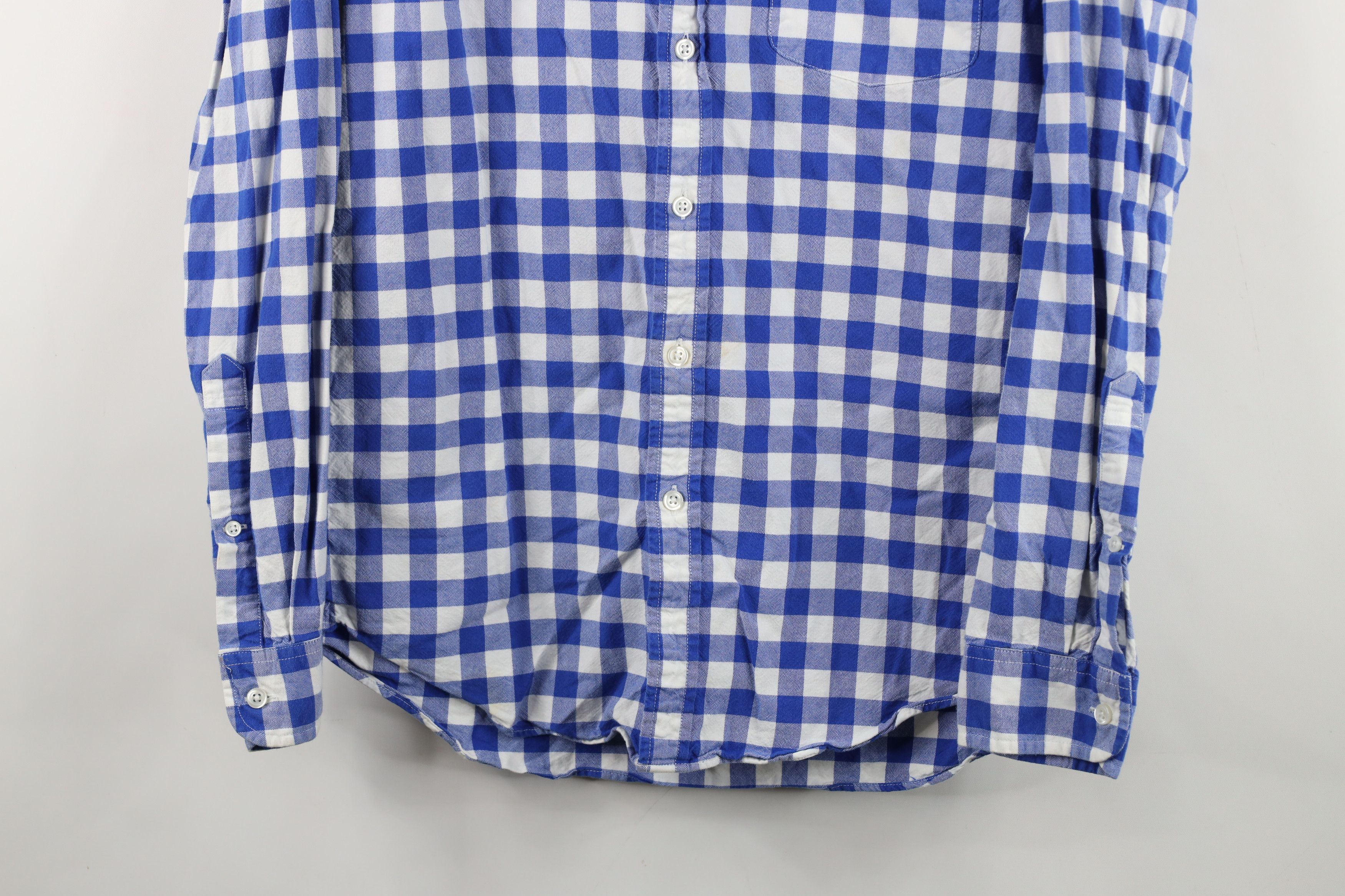 J.Crew J Crew Oxford Collared Button Down Shirt Gingham Plaid Size US S / EU 44-46 / 1 - 3 Thumbnail