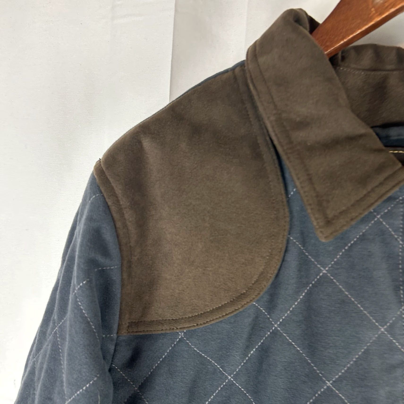 Vintage VINTAGE LL Bean Gore Tex Snap Button Quilted Insulated Wool Lined Zip Jacket Womens XL Size XL / US 12-14 / IT 48-50 - 3 Thumbnail