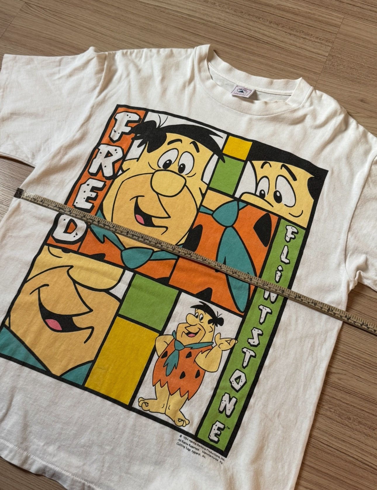 Cartoon Network × Nickelodeon × Vintage Vintage Flintstone - cartoon network t shirt Size US L / EU 52-54 / 3 - 7 Thumbnail
