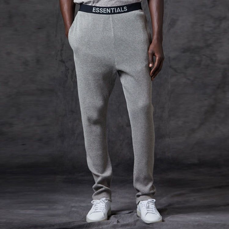 Fear of God Fear of God Essentials Lounge Thermal Sweatpants Sz Large Size US 33 - 1 Thumbnail