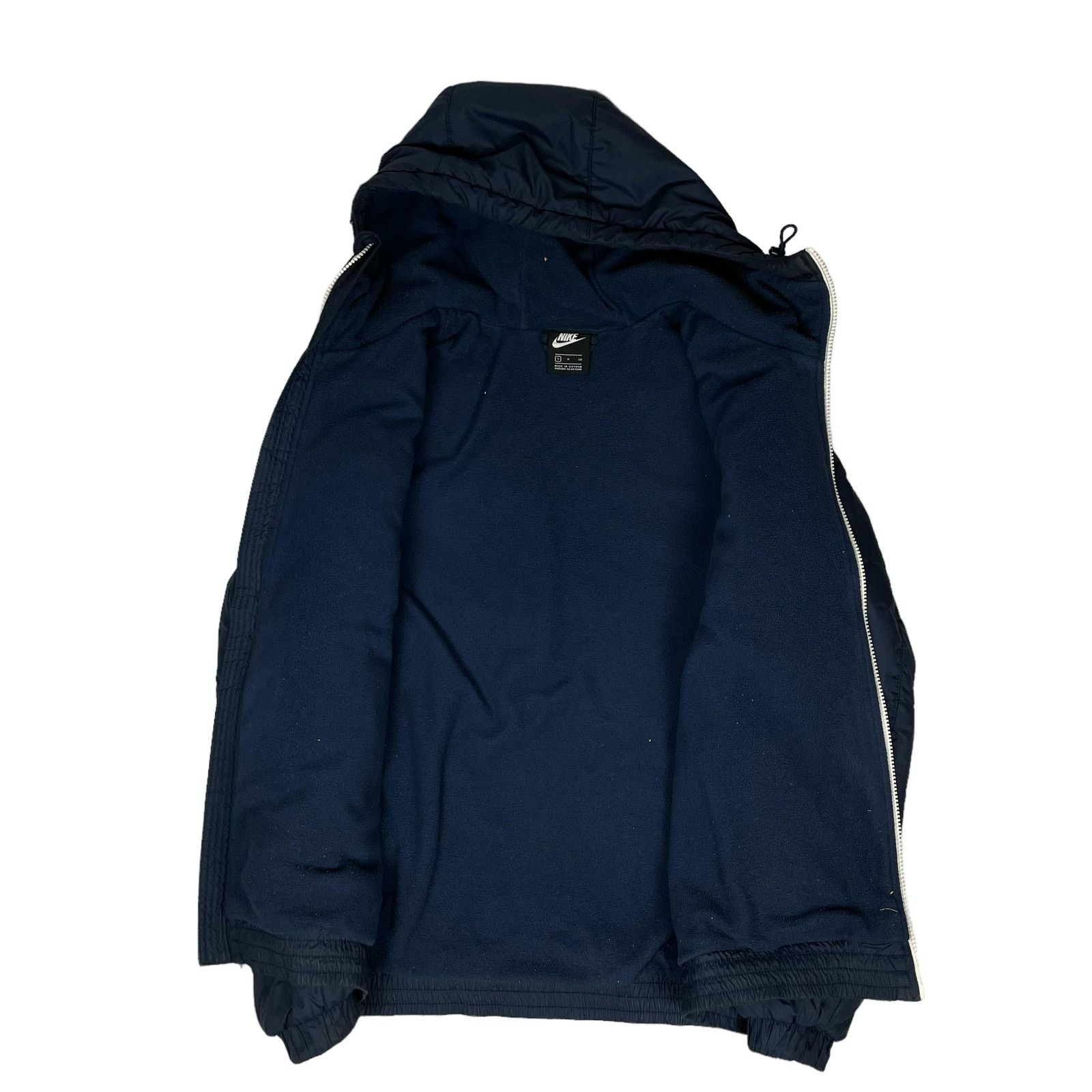 Nike Nike Mens Navy Blue Long Sleeve Full Zip Puffer Jacket Small Size US S / EU 44-46 / 1 - 11 Thumbnail
