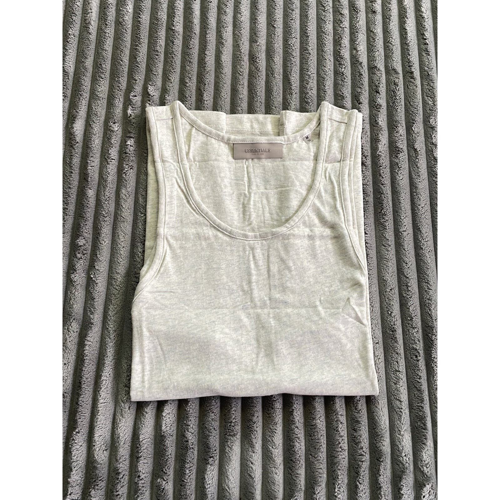 image of Fear Of God Essentials Light Grey 3-Pack Tank Top Men Medium