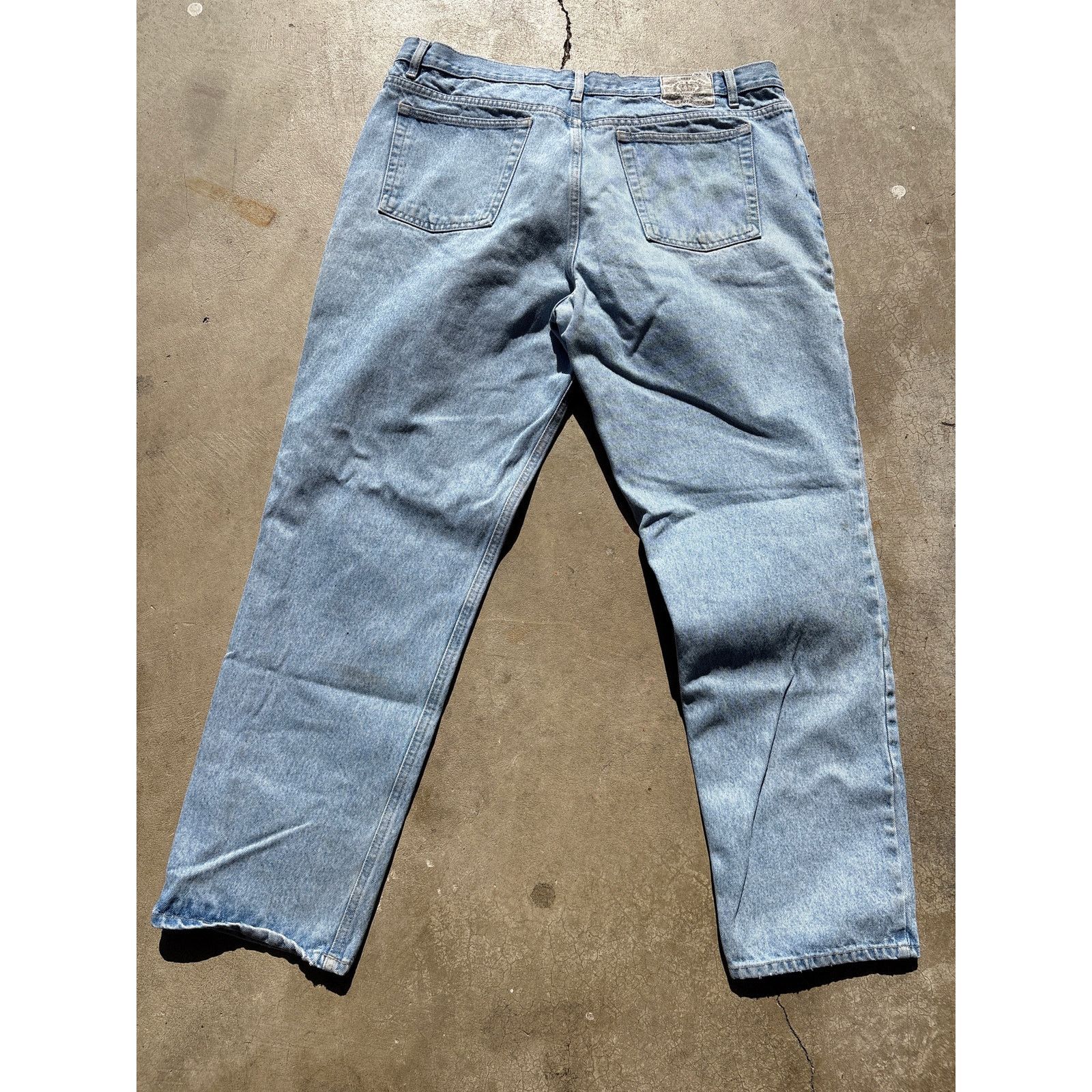 Bugle Boy Y2K Bugle Boy & company Gold Crest Light wash 40x32 jeans Size US 40 / EU 56 - 4 Thumbnail
