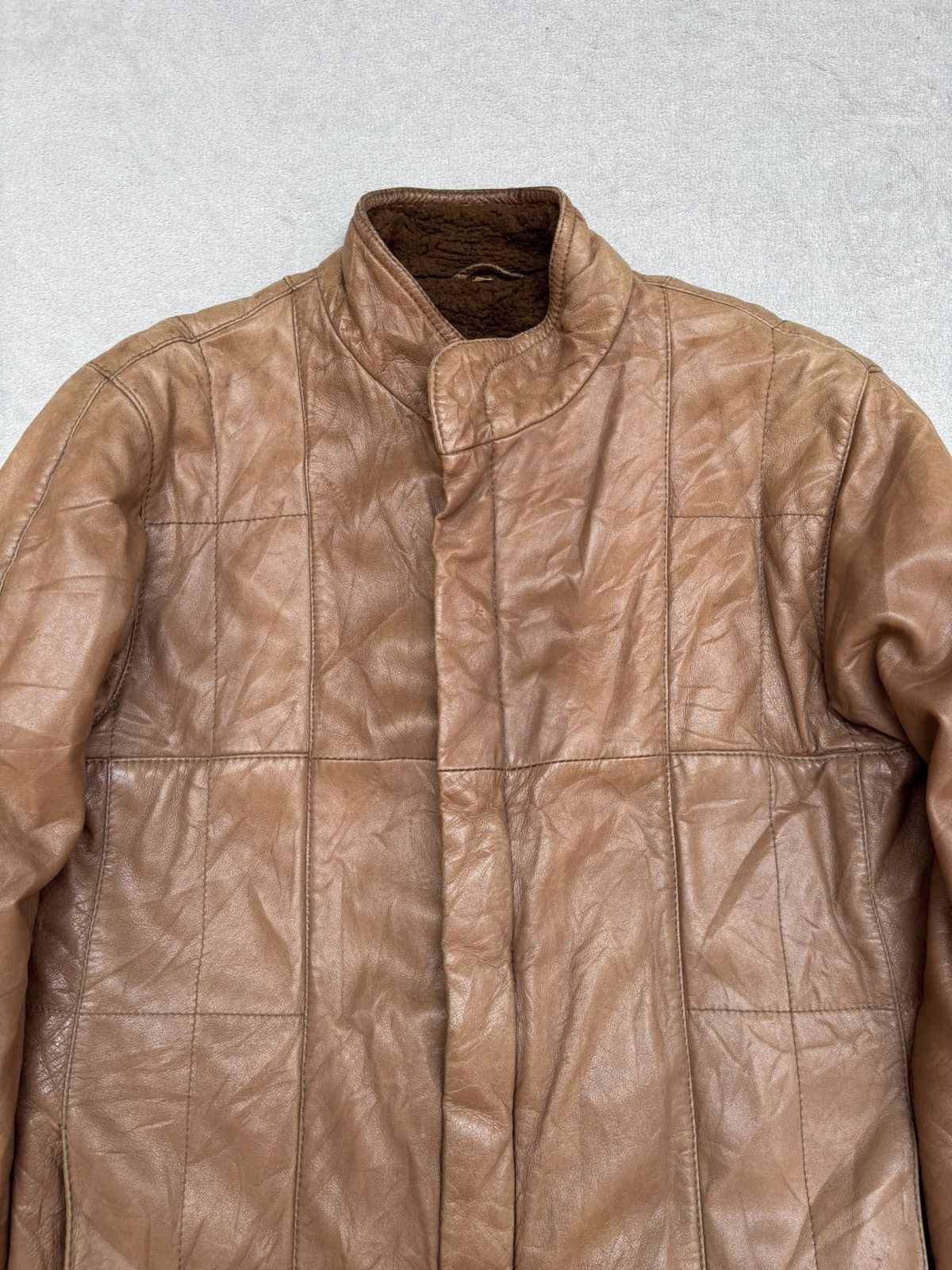 Bally 1980s Bally International Paneled Leather Jacket Size US S / EU 44-46 / 1 - 2 Thumbnail