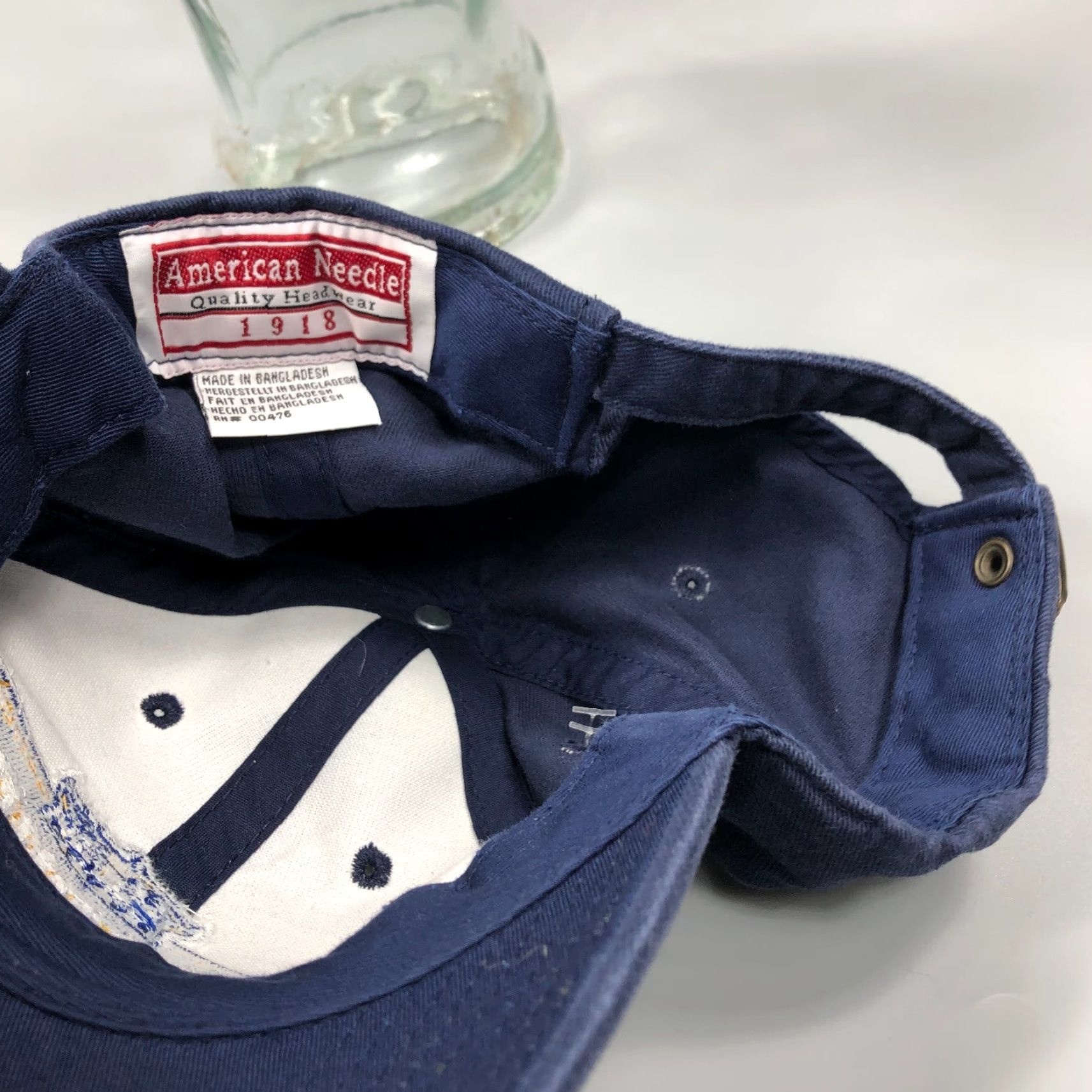 American Needle VINTAGE American Needle Corona Extra Hat Cap Snapback Adjustable Twill Blue 90s Dad Beer Logo Outdoor Classic Retro Hipster Mens Hats Size ONE SIZE - 6 Thumbnail