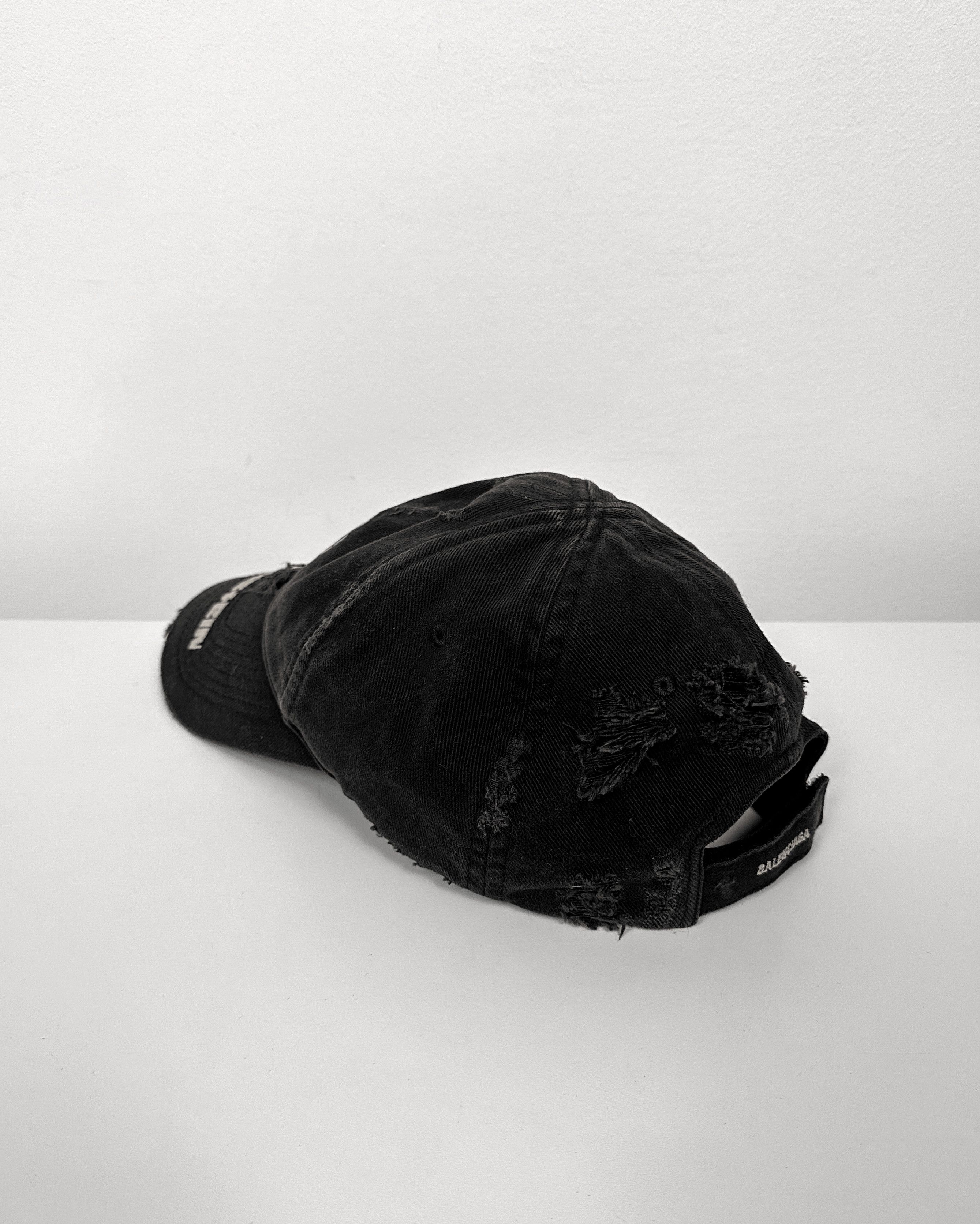 Balenciaga Balenciaga Rammstein Limited Edition Distressed Hat Size ONE SIZE - 2 Thumbnail