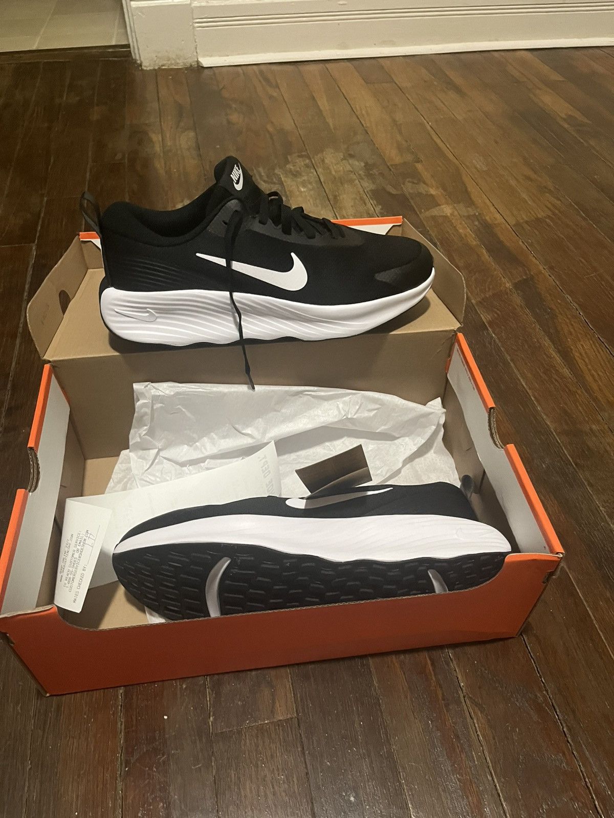 Nike Nike Revolution 6 Running Shoes - Gray/Black Brand New Size US 10.5 / EU 43-44 - 3 Thumbnail