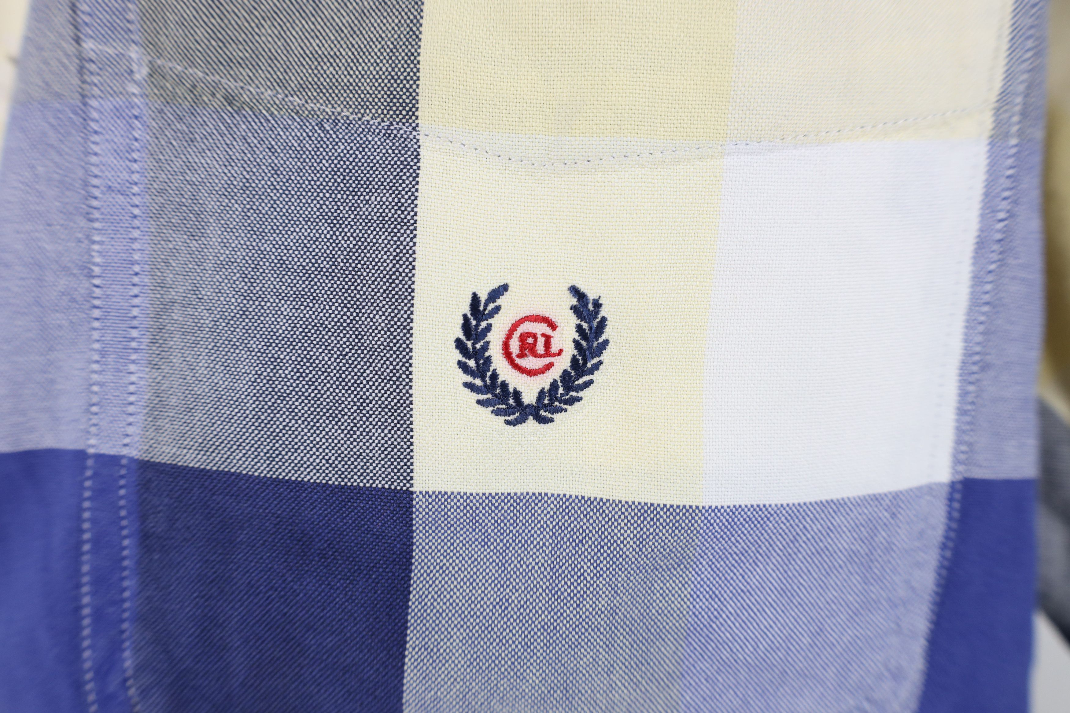 Ralph Lauren Vintage 90s Chaps Ralph Lauren Monogram Button Down Shirt Size US L / EU 52-54 / 3 - 4 Thumbnail