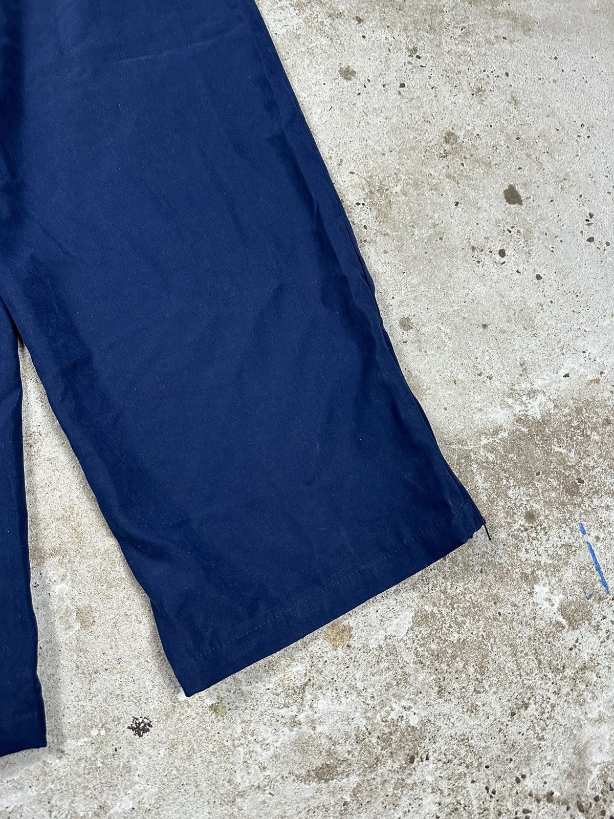 Vintage Y2K Nike Baggy Track Pants Navy Swoosh