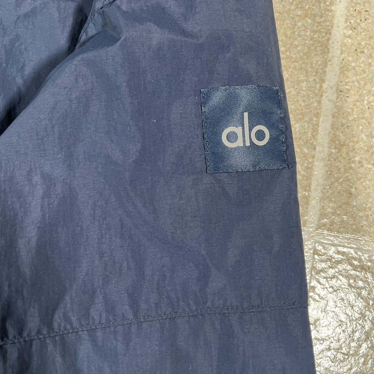 Alo New Alo Vantage Nylon Ripstop Track Jacket Navy Blue Size XL Size US XL / EU 56 / 4 - 3 Thumbnail
