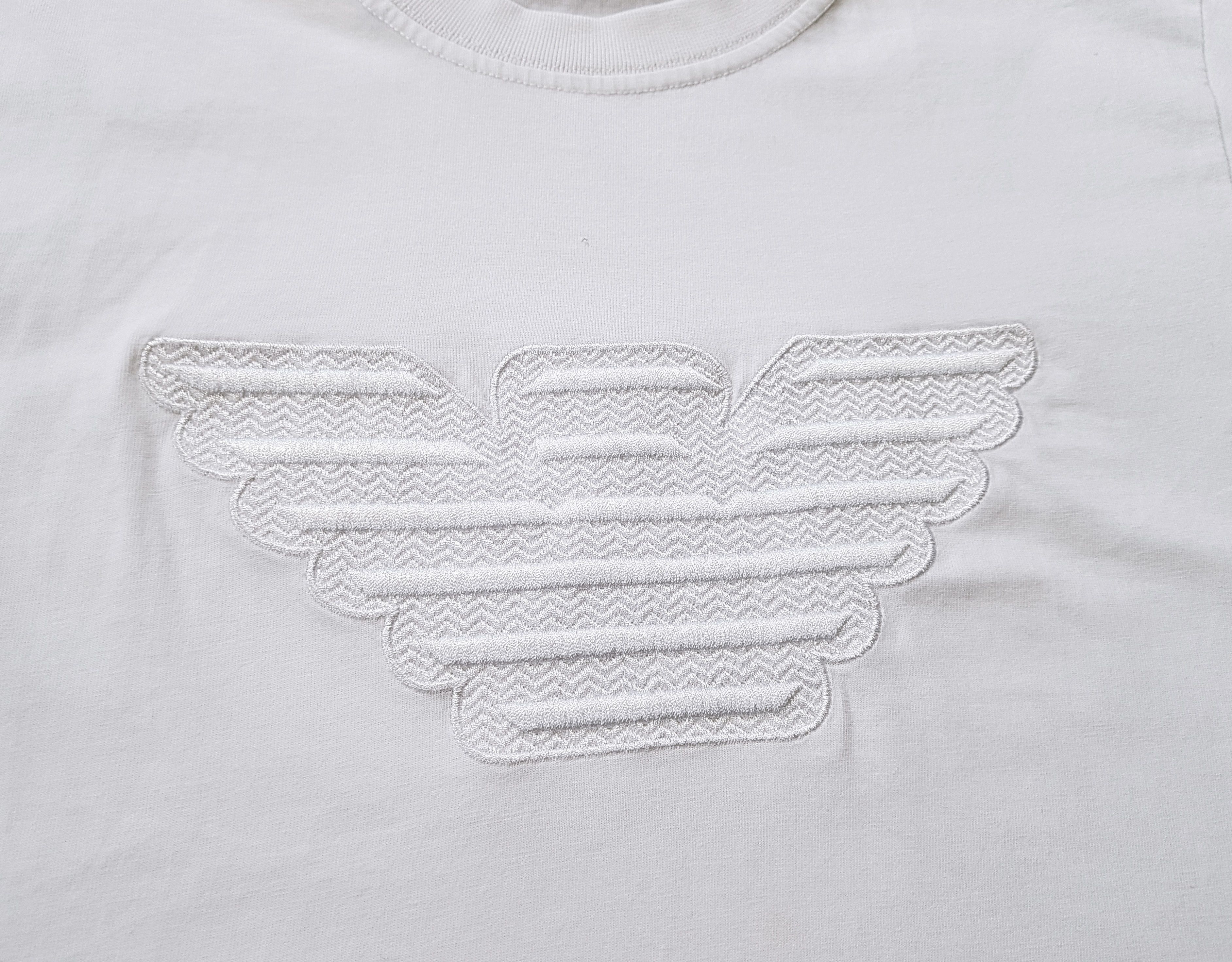 Emporio Armani Emporio Armani Big Logo T-Shirt sz L Size US L / EU 52-54 / 3 - 3 Thumbnail