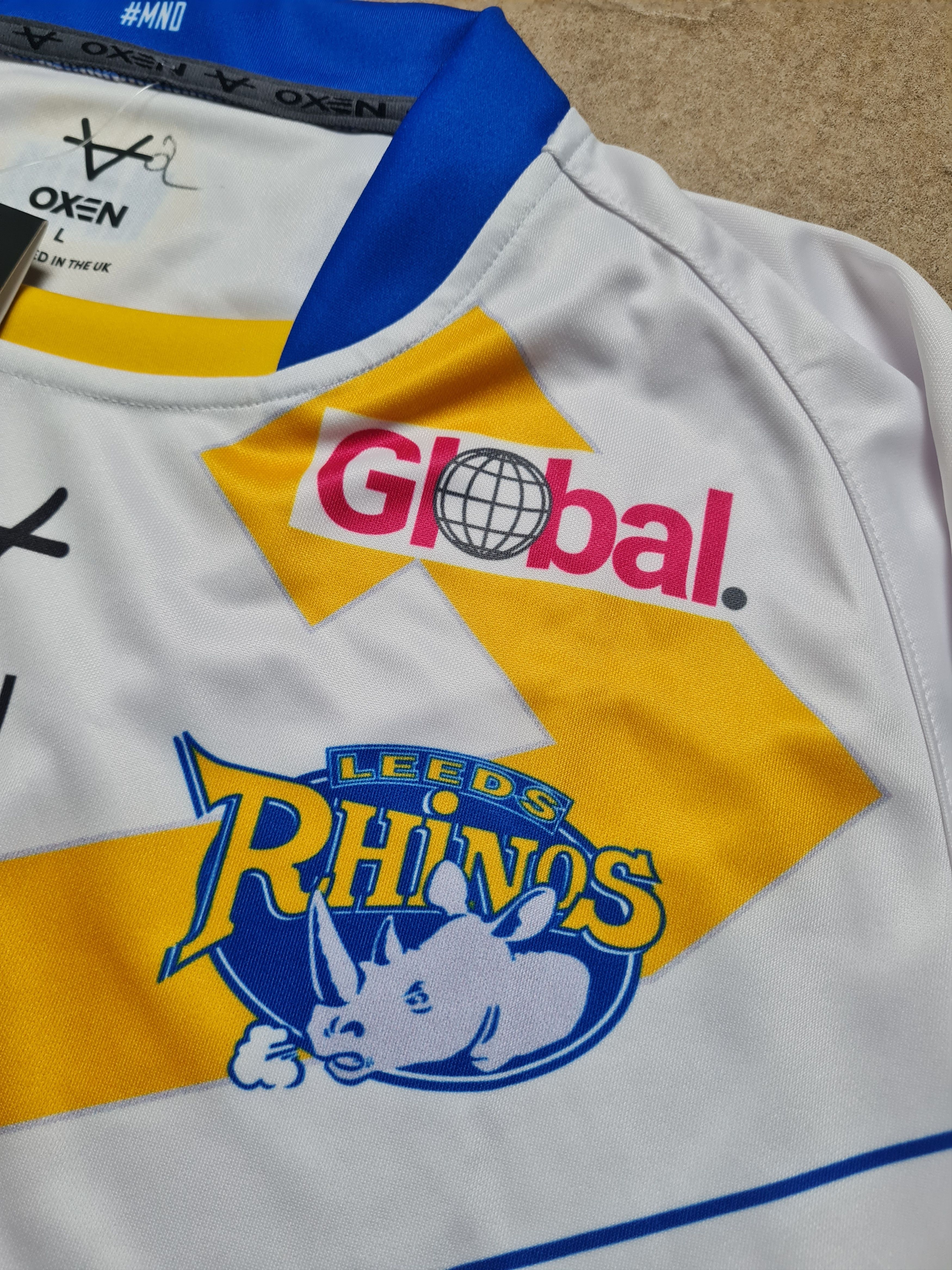 Other Rugby Shirt Jersey 2021 Leeds Oxen Limited Edition Rare L Size US L / EU 52-54 / 3 - 8 Thumbnail