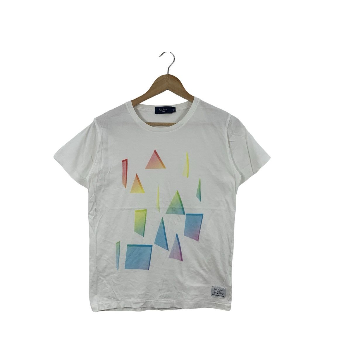 Paul Smith PAUL SMITH JEANS Colorful Geometric Design Tee Shirt Top Size US M / EU 48-50 / 2 - 1 Thumbnail