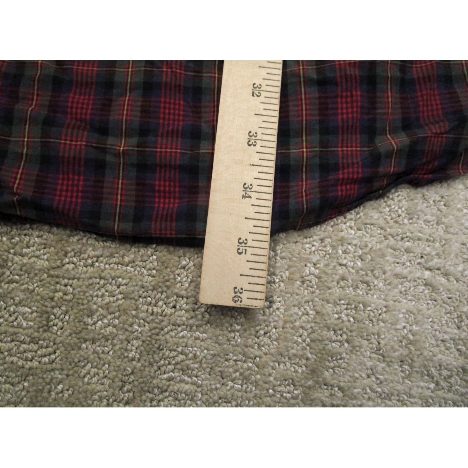 Ralph Lauren VINTAGE Ralph Lauren Shirt Mens 3XLT Red Plaid Long Sleeve Button Down Poplin Cotton Button-Up Casual Shirt Size US XXL / EU 58 / 5 - 6 Thumbnail