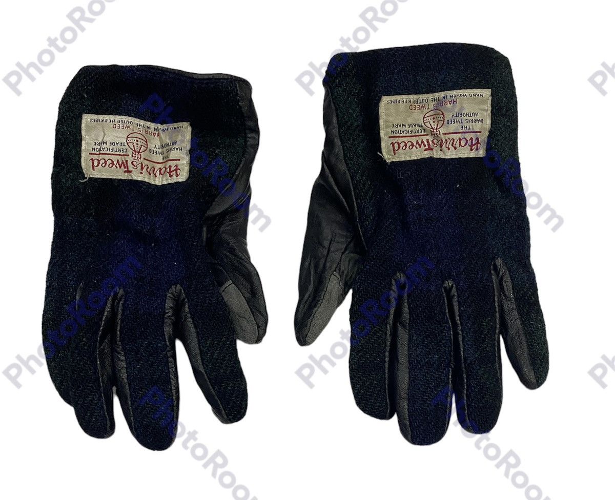 Harris Tweed Set Combo Harris Tweed Cap And Glove Size ONE SIZE - 2 Thumbnail