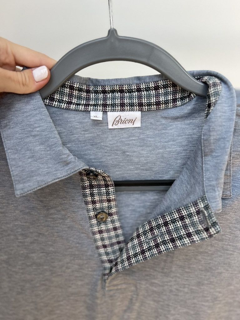 Brioni Brioni Polo Size US XL / EU 56 / 4 - 3 Thumbnail
