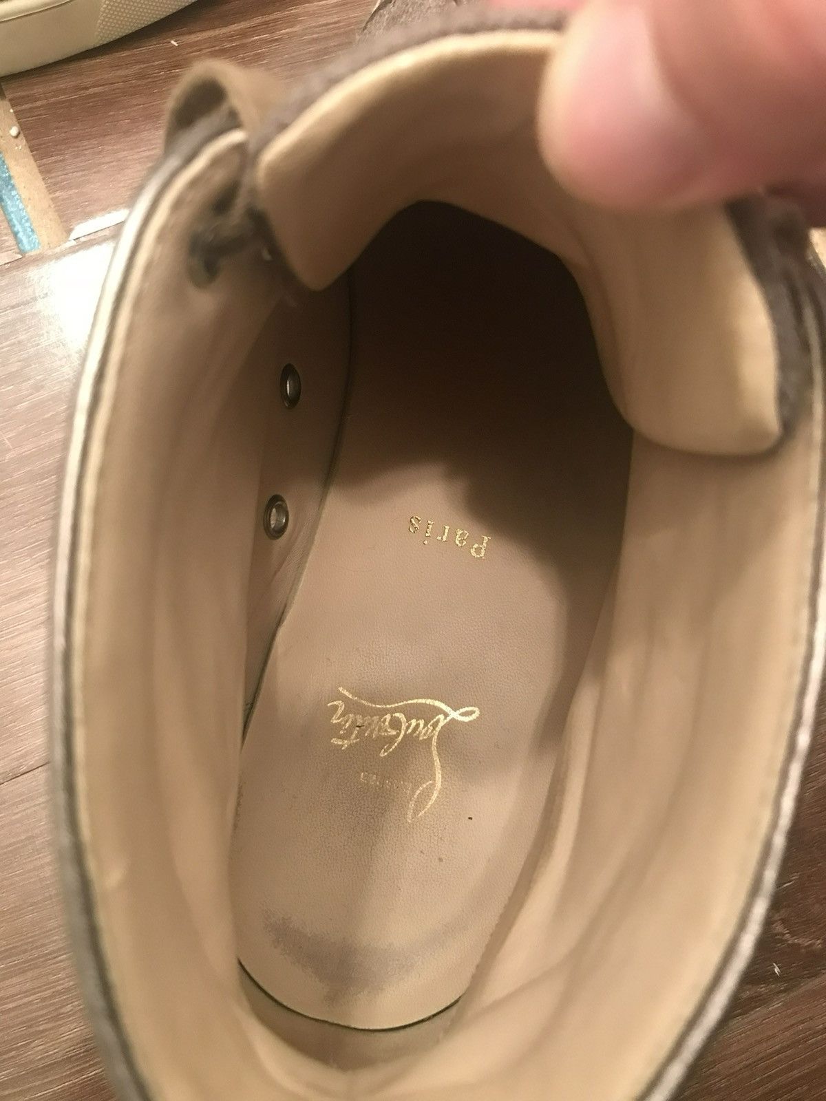 Christian Louboutin Christian Louboutin Men’s Hi-Top Size US 10.5 / EU 43-44 - 6 Thumbnail