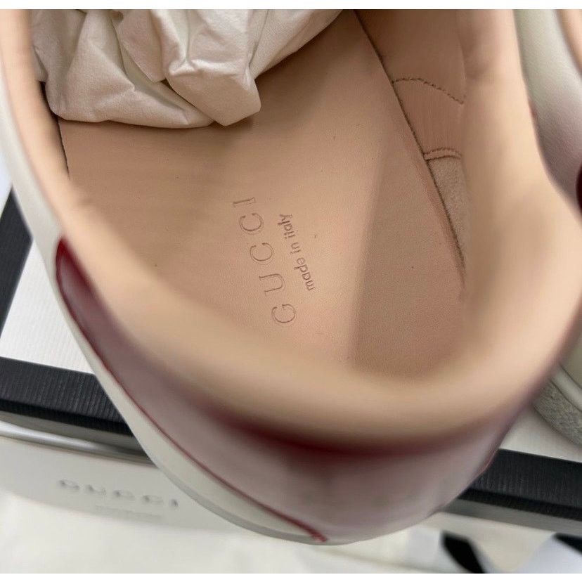 Gucci Women's Gucci ace leather sneakers size 39.5 made in Italy Size US 9.5 / IT 39.5 - 10 Thumbnail