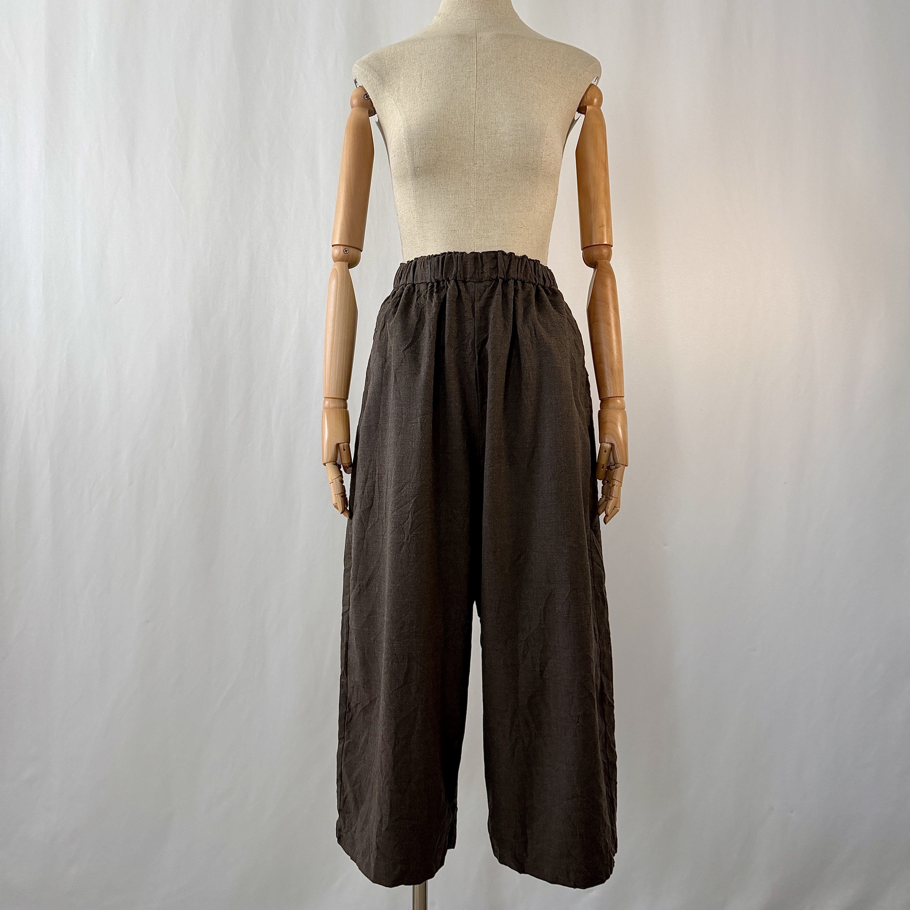 Pas de Calais PAS DE CALAIS wide-leg cropped trousers Size 26" / US 2 / IT 38 - 2 Thumbnail