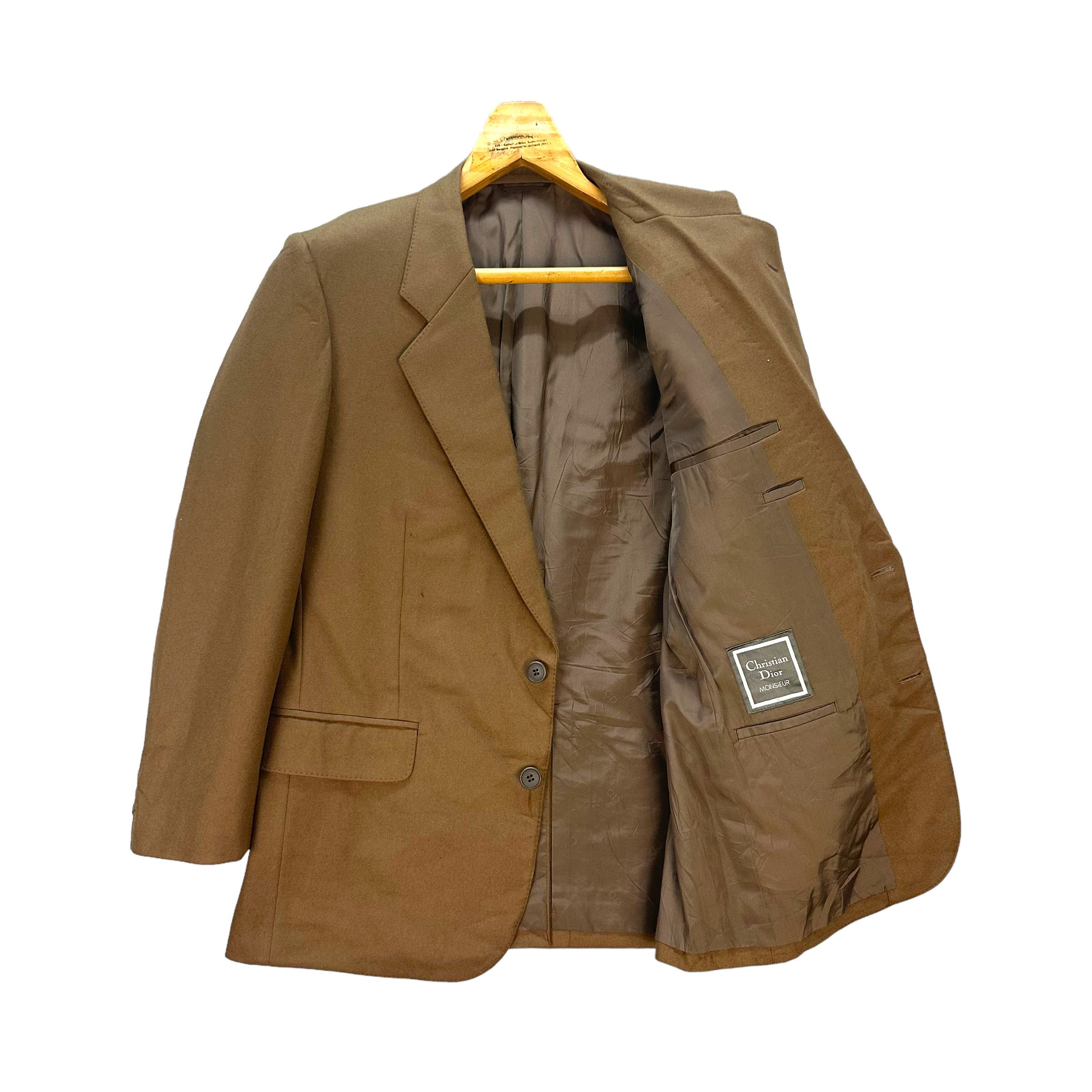 Christian Dior Monsieur Christian Dior Monsieur Brown Suit Jacket / Blazer #8526-013 Size 40R - 1 Thumbnail