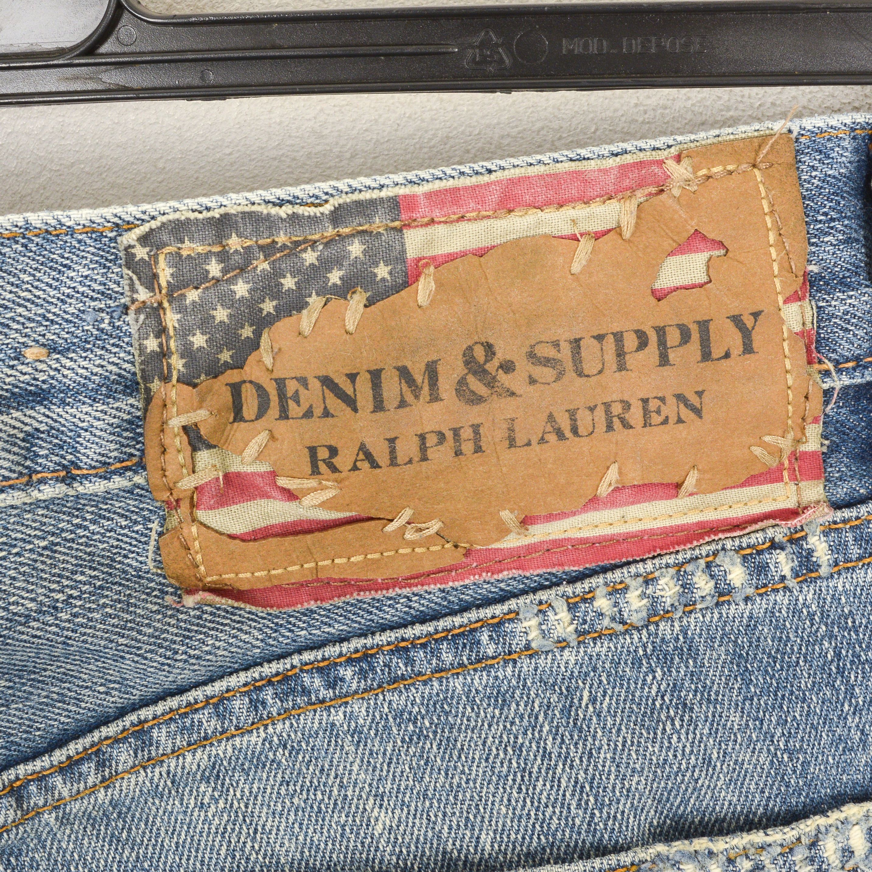 Polo Ralph Lauren DENIM SUPPLY RALPH LAUREN W30 L32 Slim Jeans Pants Trousers Size US 30 / EU 46 - 4 Thumbnail