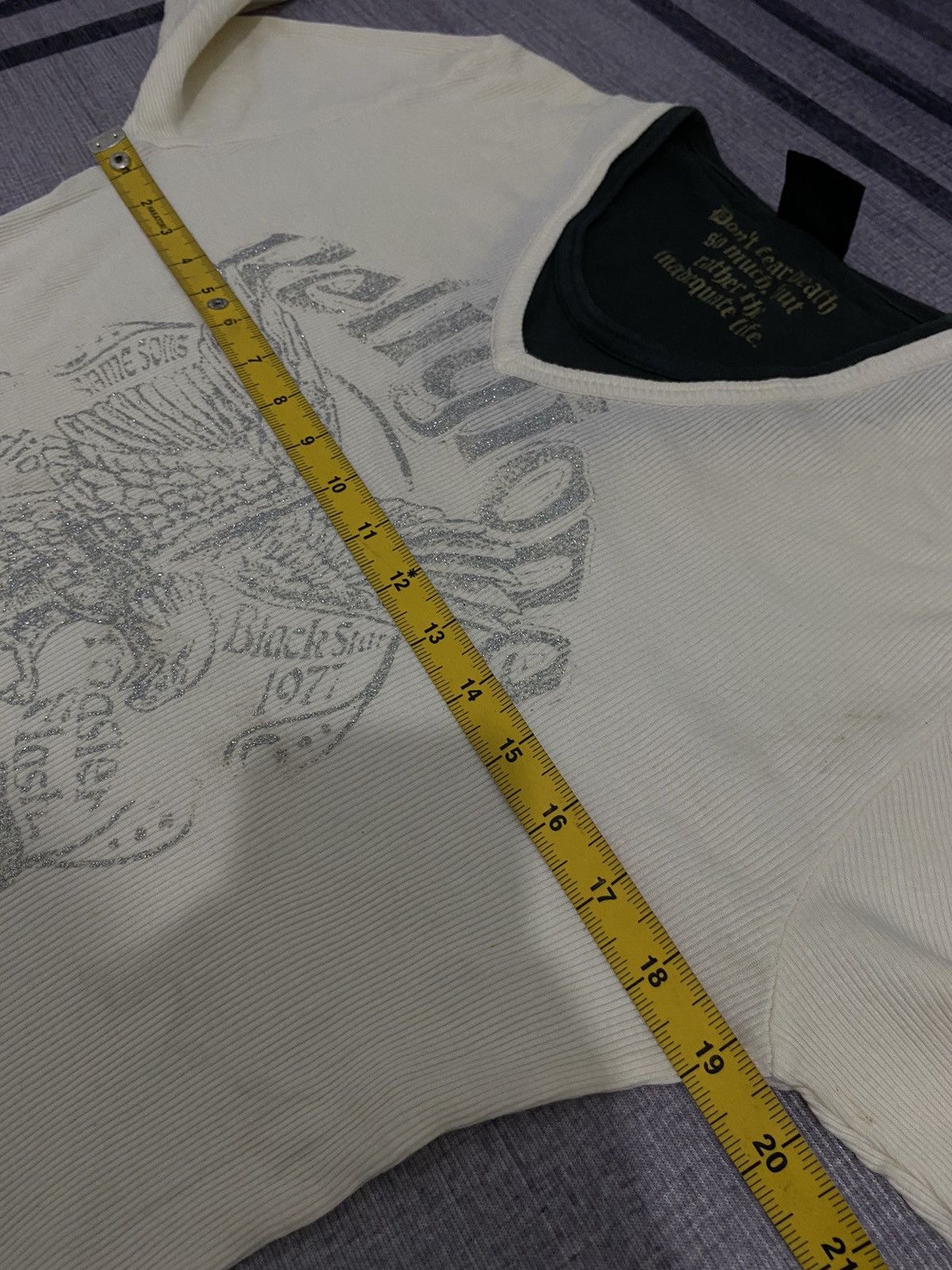 Hysteric Glamour Y2k STRANGE HEAVEN IFSIX LONG SLEEVE Size US M / EU 48-50 / 2 - 8 Thumbnail