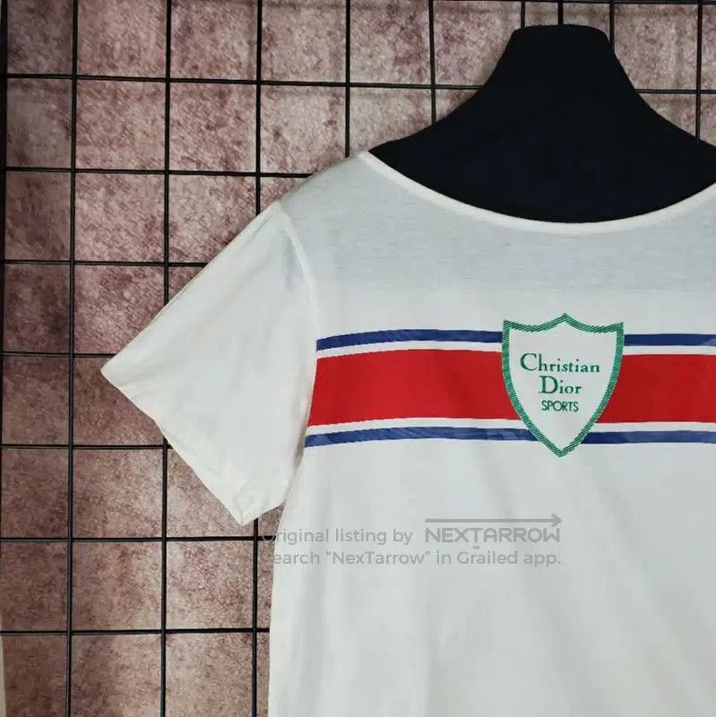 Dior Dior White Logo Short Sleeve T. Size M / US 6-8 / IT 42-44 - 7 Thumbnail
