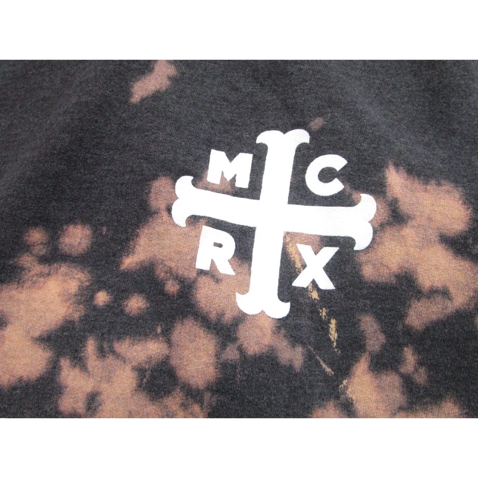 Gildan My Chemical Romance Sweatshirt Hoodie Mens Small Black Pullover Graphic Print Pockets Grunge Tie Dye Y2K Punk 90s Size US S / EU 44-46 / 1 - 4 Thumbnail