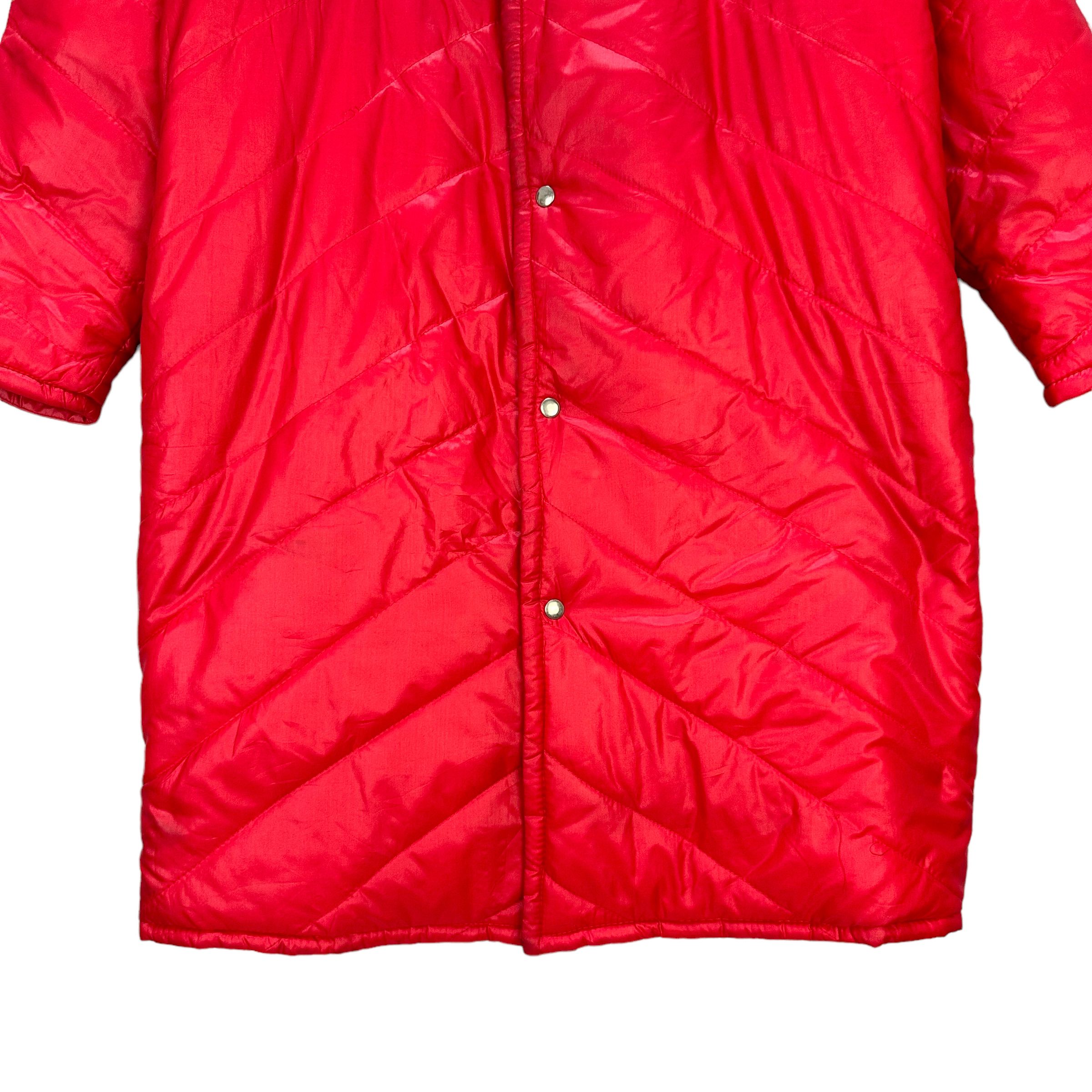 Fiorucci VINTAGE FIORUCCI RED PUFFER LONG COAT JACKET #8395-007 Size US M / EU 48-50 / 2 - 3 Thumbnail