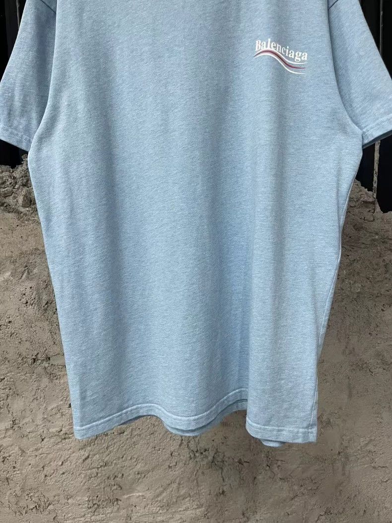 Balenciaga Balenciaga Haze Blue Coke Short Sleeves 2505-Nextarrow Size US XS / EU 42 / 0 - 5 Thumbnail