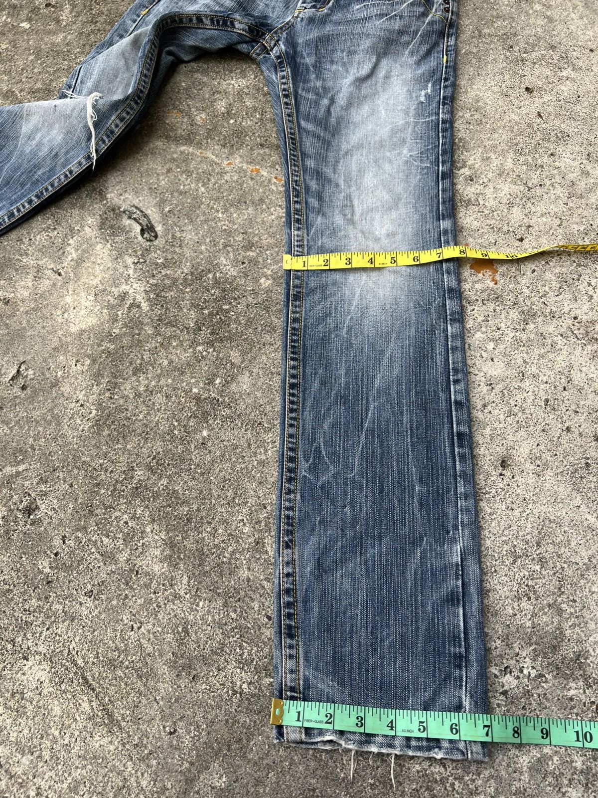 Japanese Brand 💥Studio RP Denim & Co Distress Jean Size US 29 - 6 Thumbnail