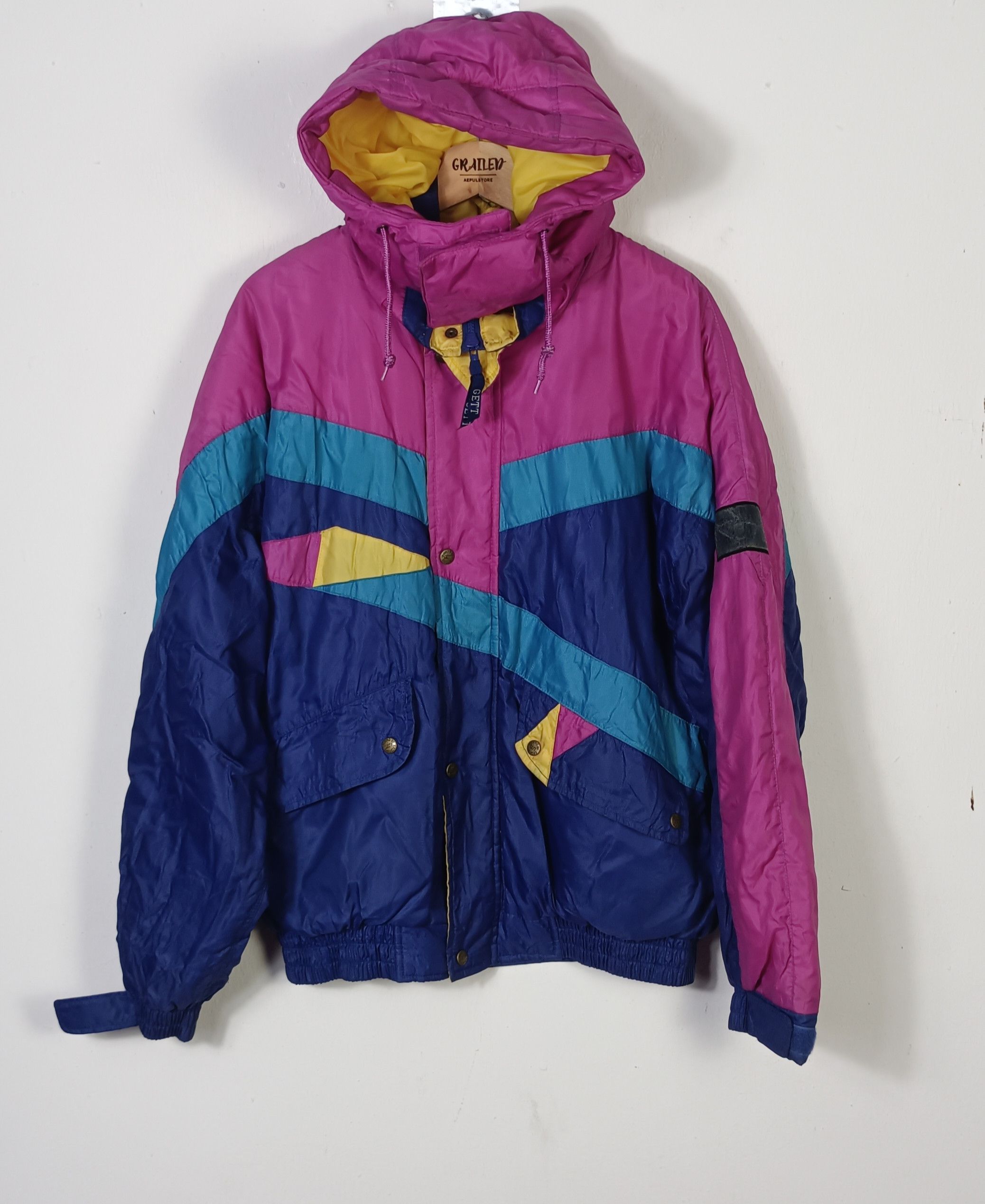 Japanese Brand × Vintage Vintage GETT Fishing By Exciting Size US XL / EU 56 / 4 - 1 Thumbnail