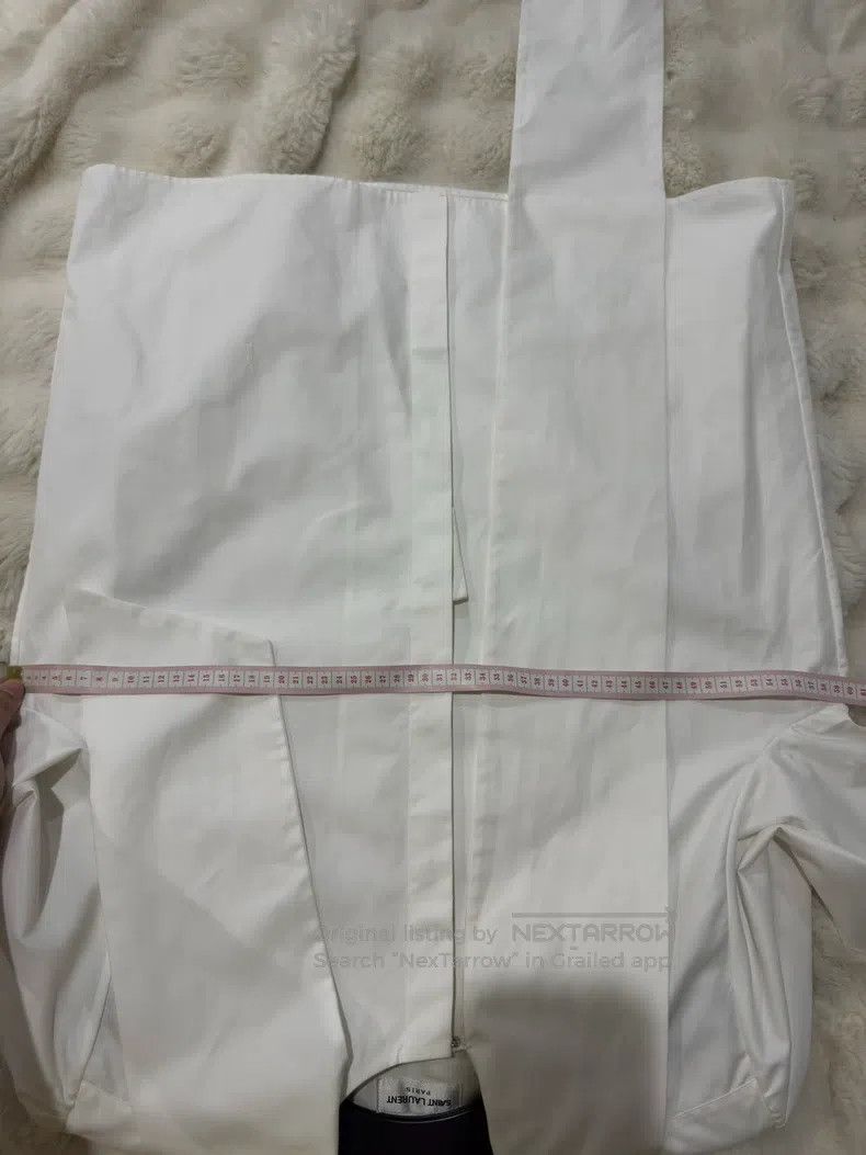 Saint Laurent Paris Saint Laurent Paris size 40 Large Butterfly Bow Tie Shirt Size S / US 4 / IT 40 - 7 Thumbnail