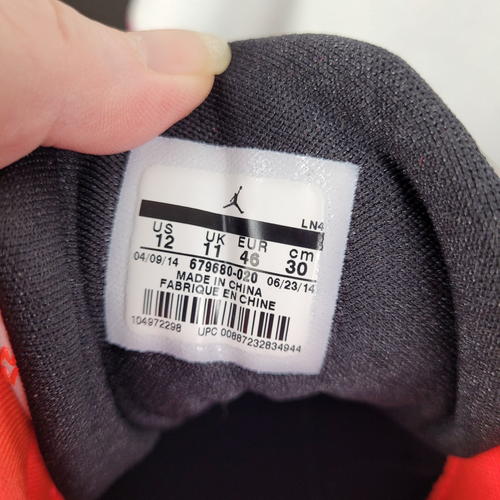 Jordan Brand Air Jordan Flight Remix black and cool grey Size 12 sneakers Size US 12 / EU 45 - 6 Thumbnail