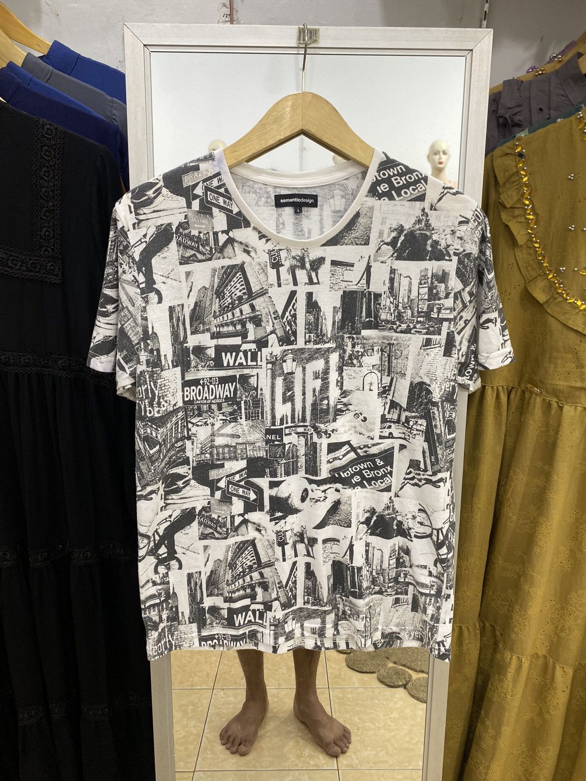 Semantic Design Full Print T Shirt